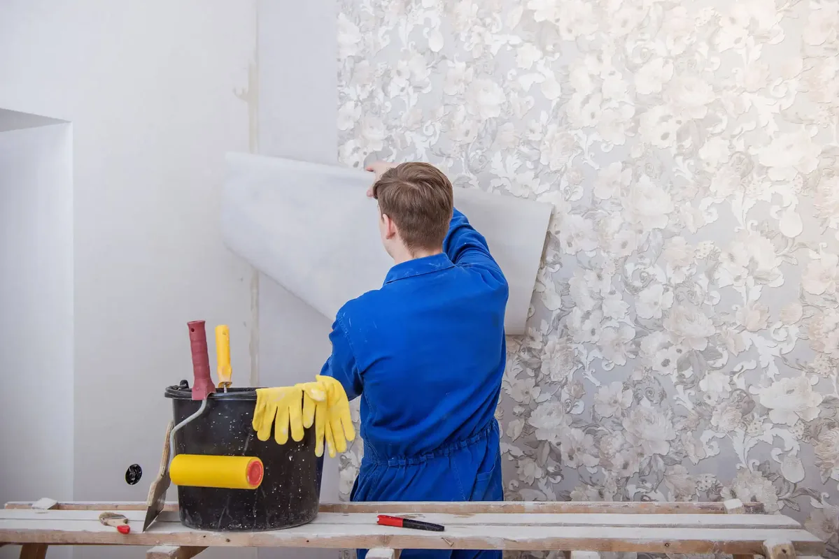 Wallpaper installation service in Drexel Hill, PA